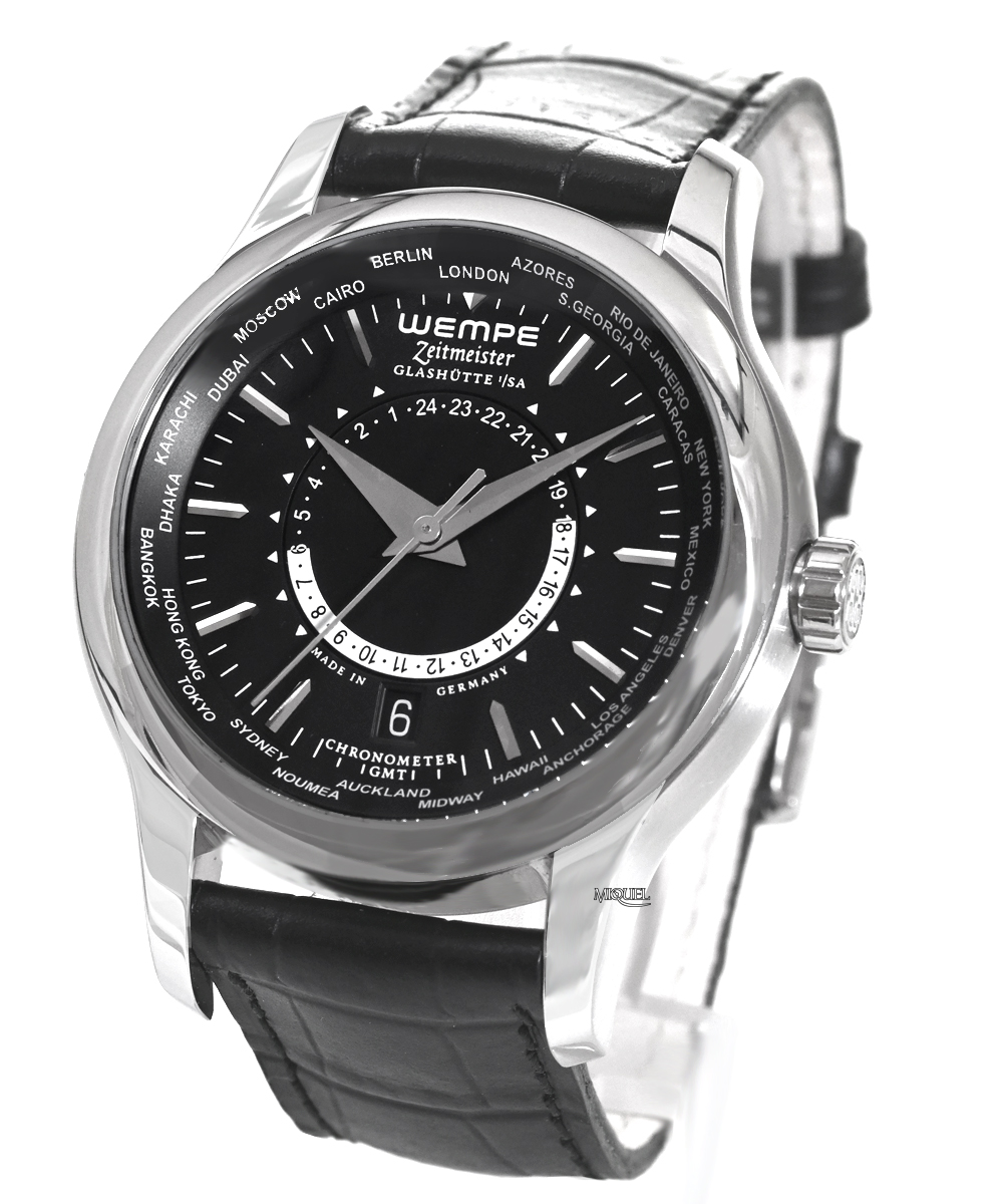 Wempe Zeitmeister WM340002 Stainless steel Black 2016 Germany