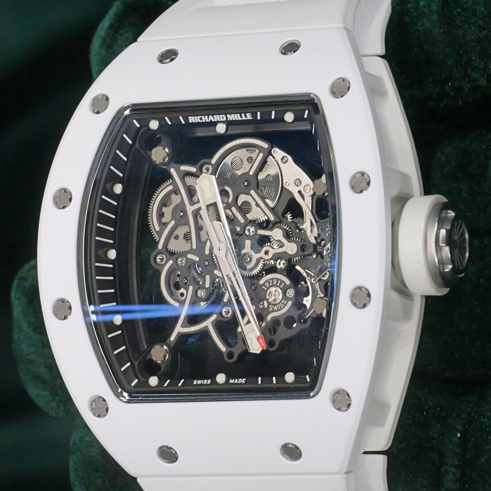 RICHARD MILLE RM055ホワイト　並行輸入品 DHgate.com:Richard Mille RM055 Ceramic White Automatic