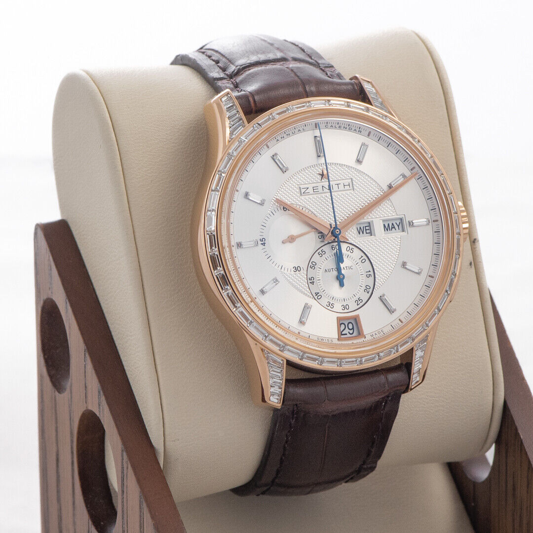 Zenith Captain 02.0340.462 Stainless steel White 1997 Italy