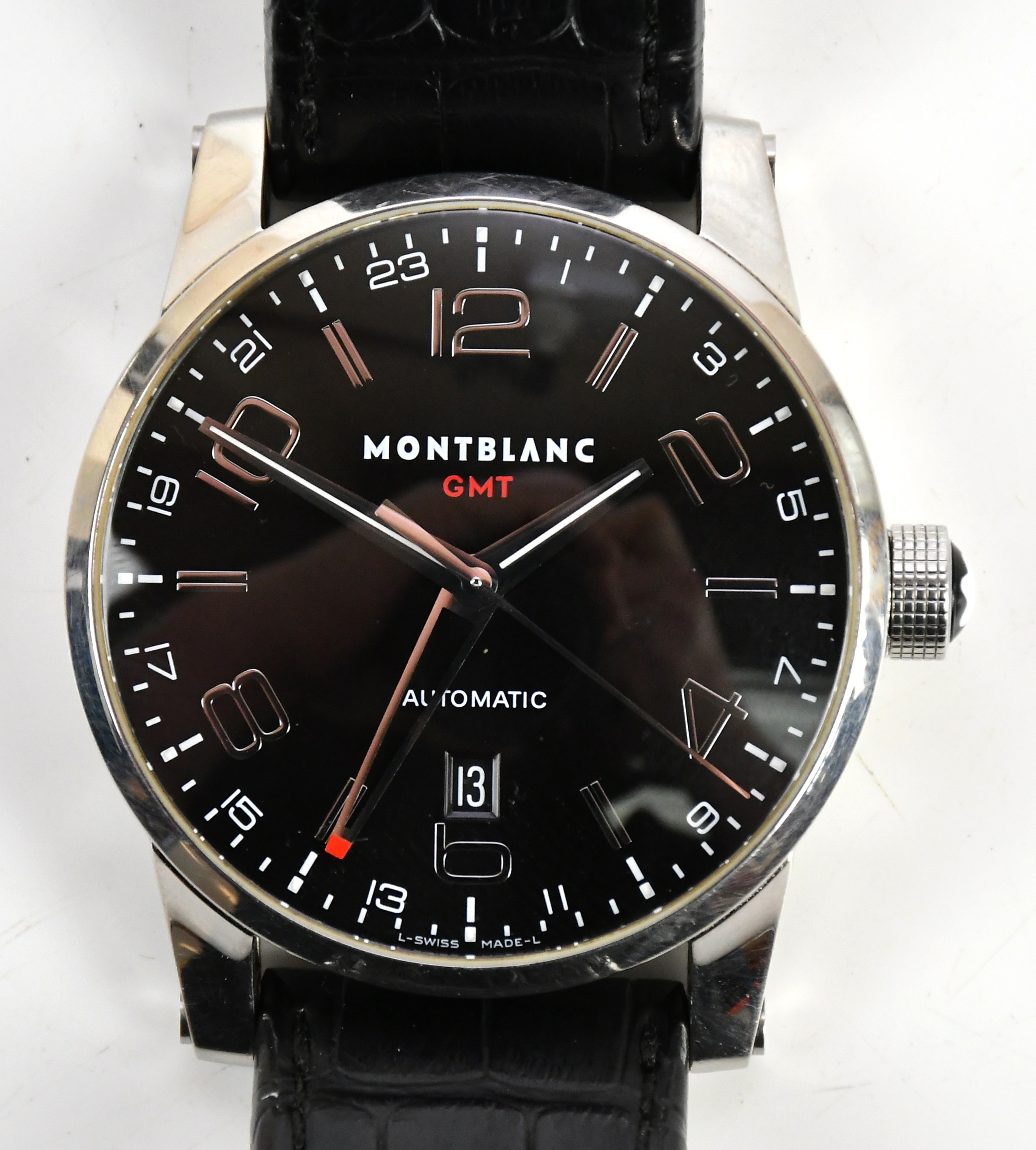 たすたすたふです、 Montblanc TimeWalker 109137 Stainless steel Gray Japan