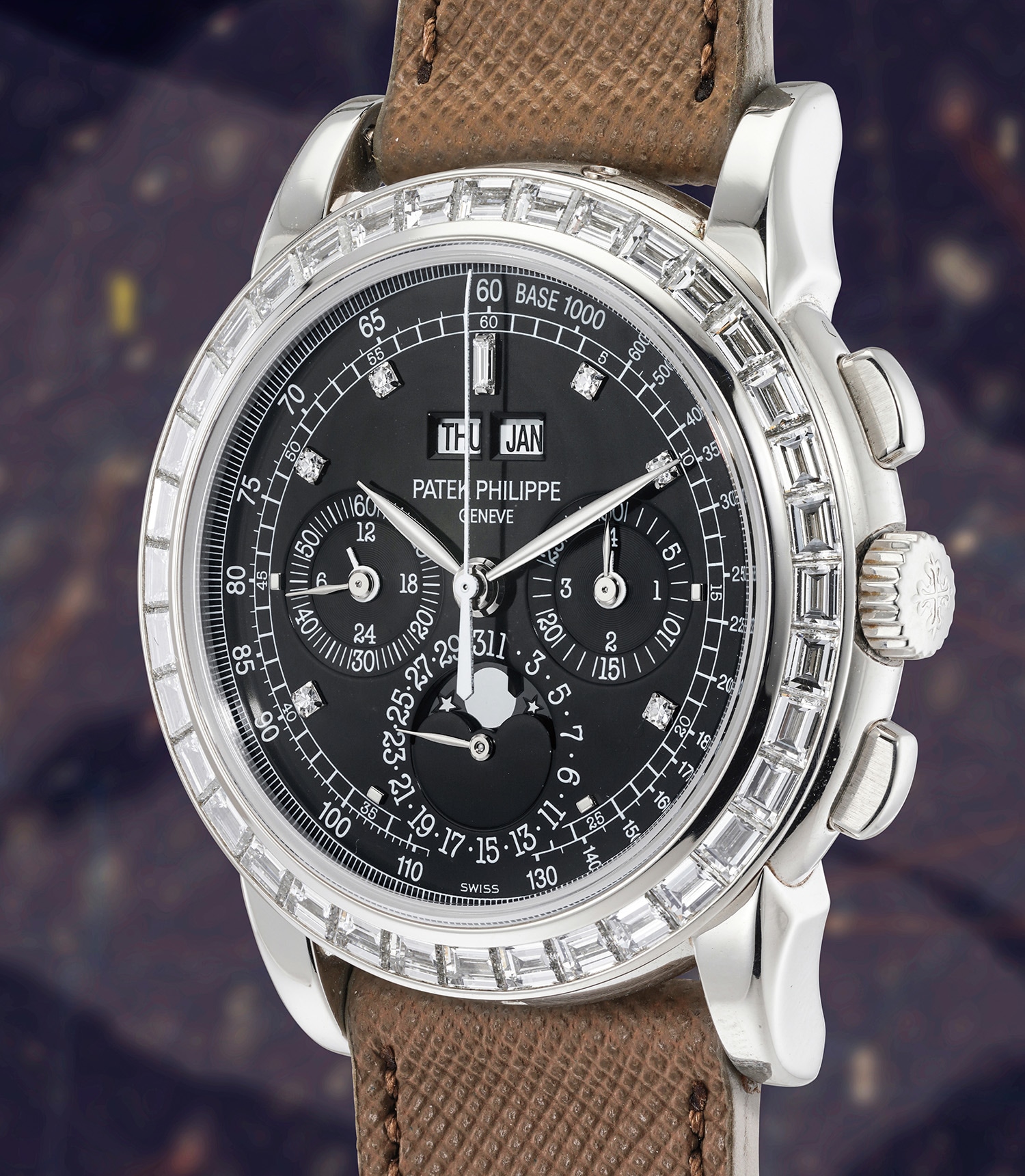 Patek Philippe Perpetual Calendar 5971 Platinum Black 2010