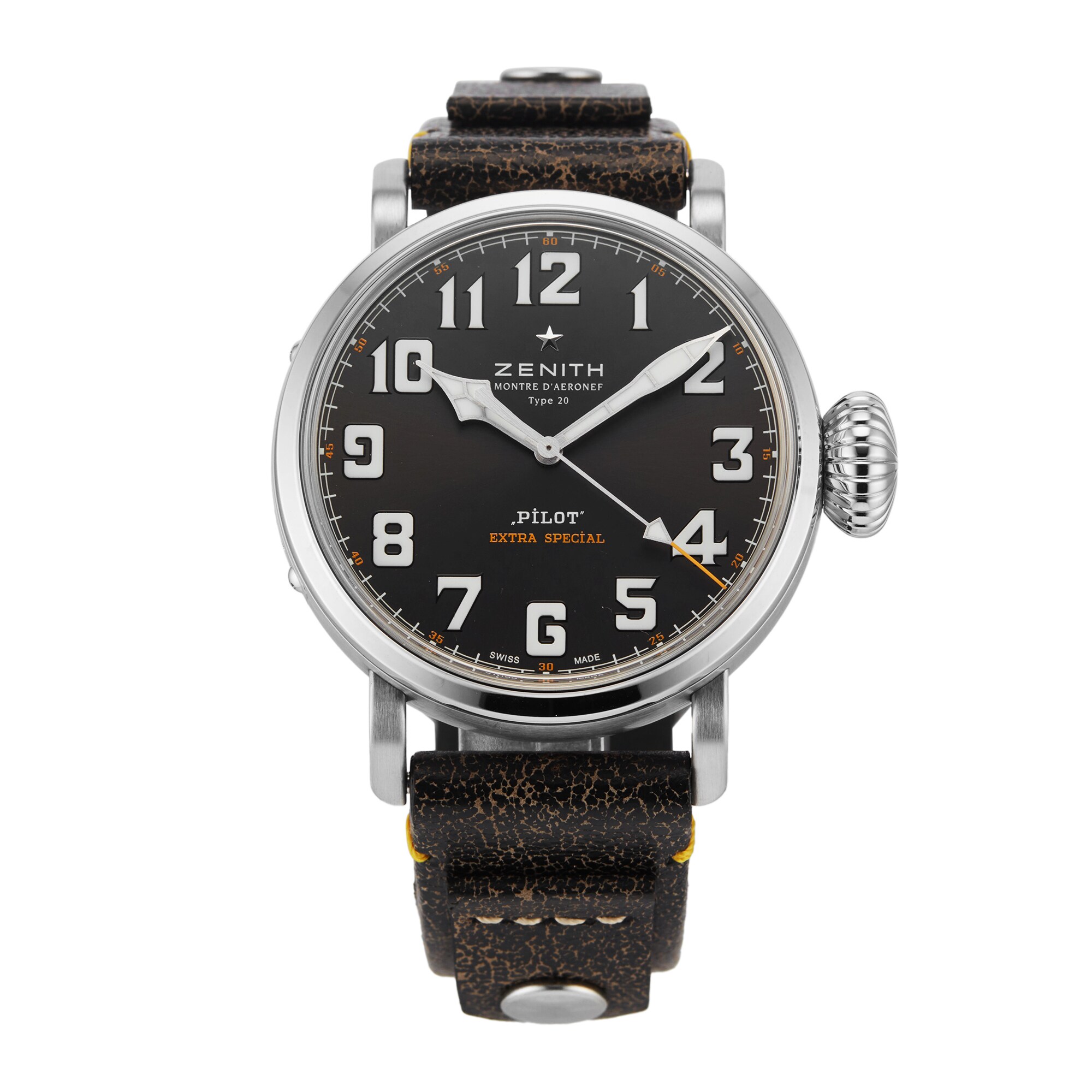Zenith Pilot 03.2434.679/20.I010 Stainless steel Gray | Dealer