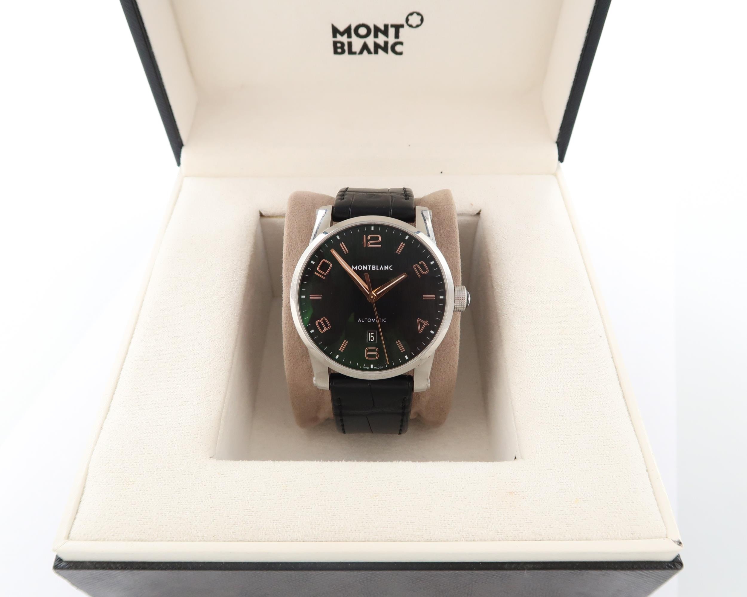 たすたすたふです、 Montblanc TimeWalker 109137 Stainless steel Gray Japan