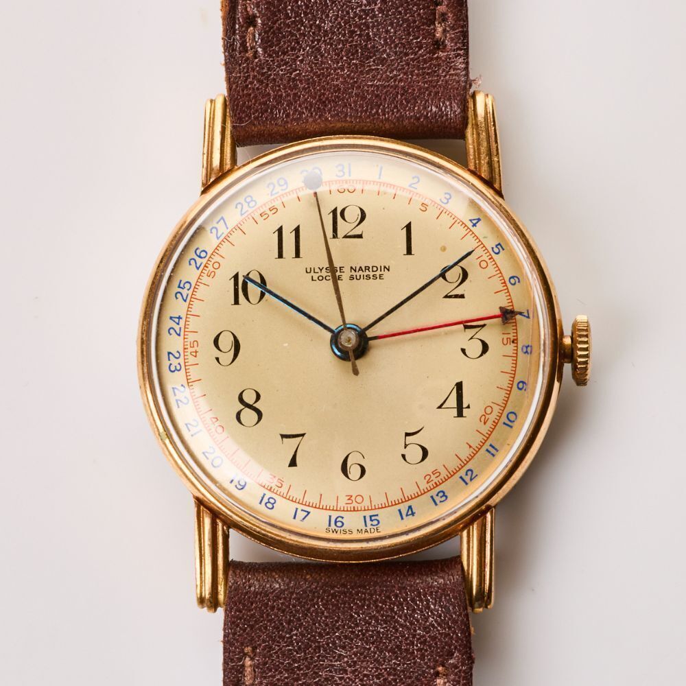 Ulysse Nardin Pulsations Enamel Chronograph Stainless steel and