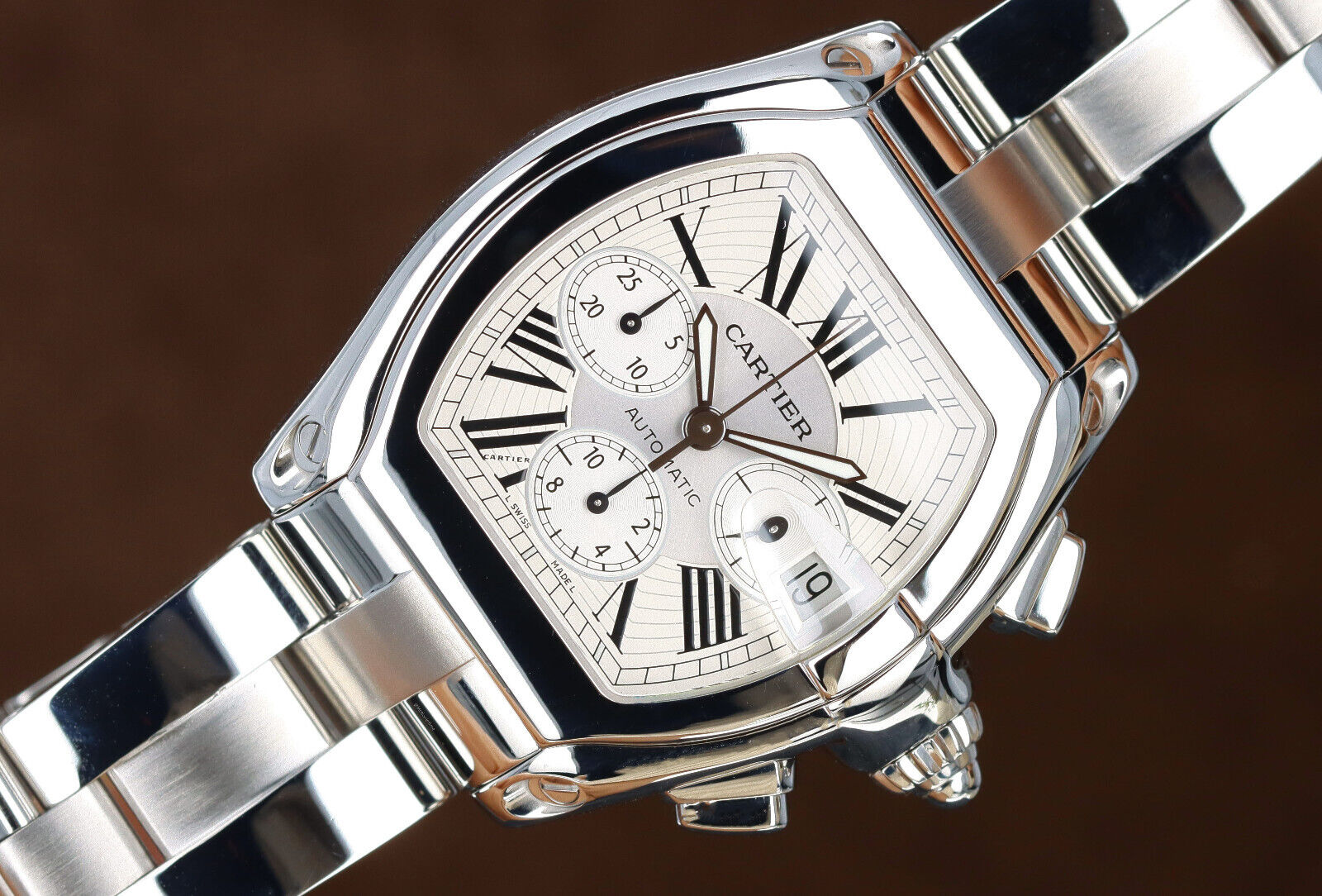Cartier マネークリップ 　ロードスター Cartier カルティエ CARTIER マネークリップ メタル シルバー
