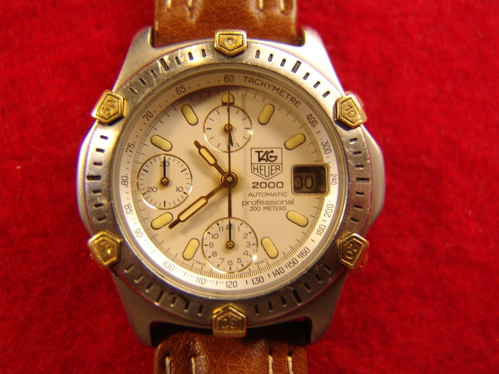 TAG Heuer 2000 WE1220-R Stainless steel Champagne 1995 | Dealer