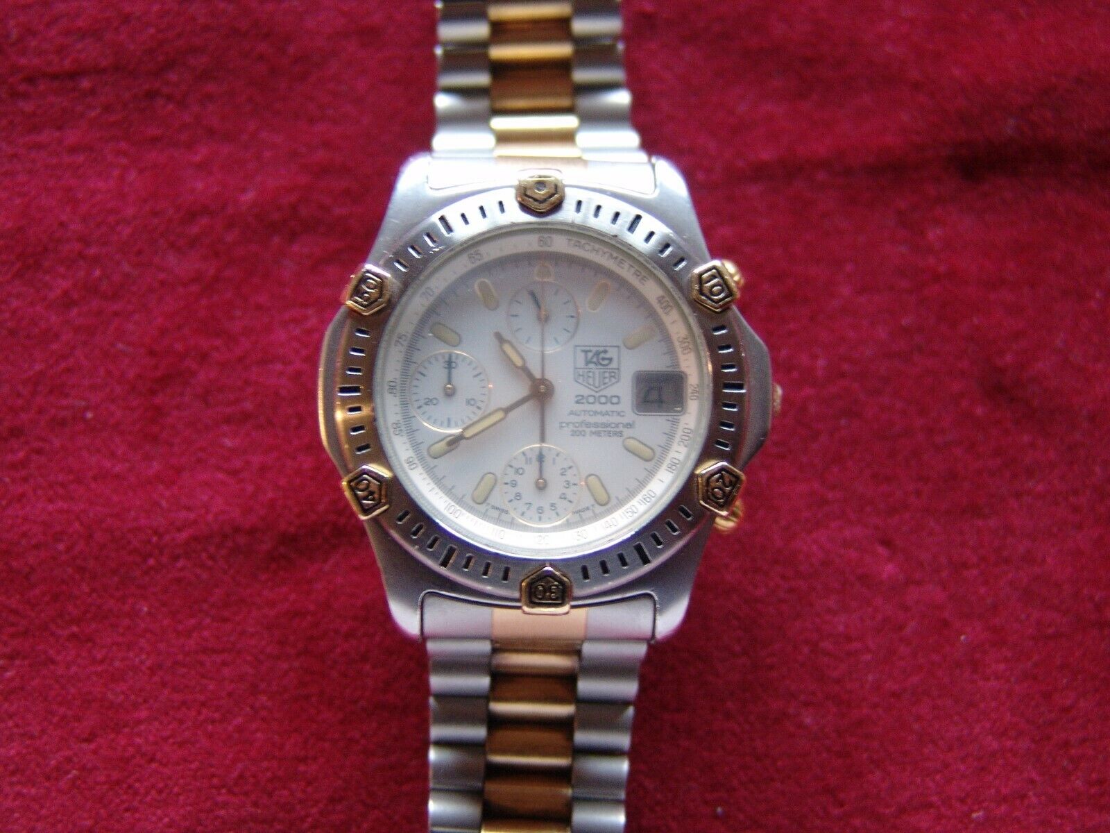 TAG Heuer 2000 WE1220-R Stainless steel Champagne 1995 | Dealer