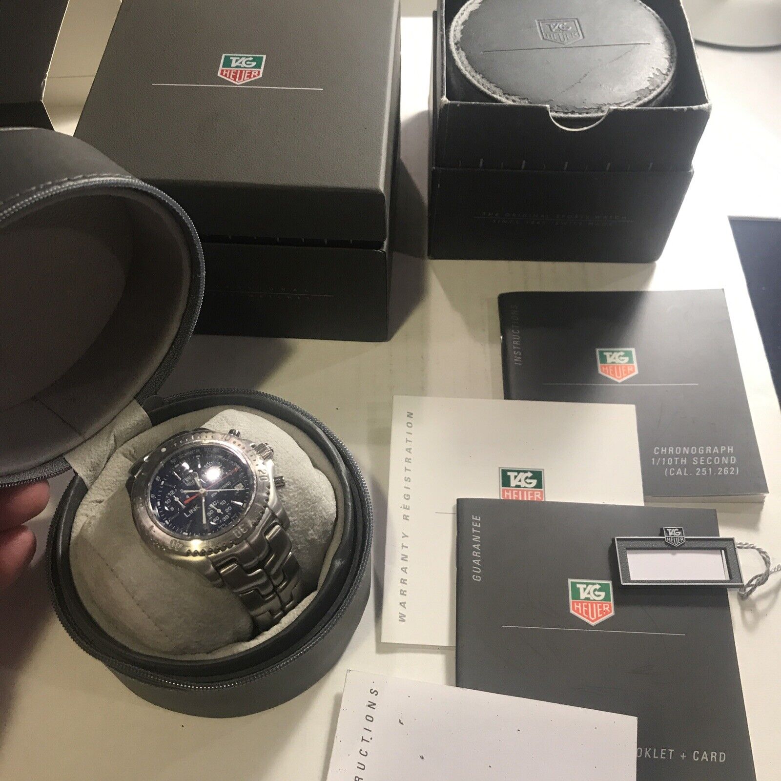 TAG Heuer Link WT5210 Stainless steel Black | Dealer  display picture 1