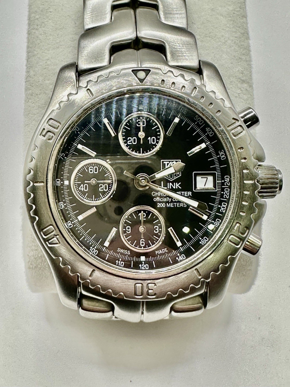 TAG Heuer Link Stainless steel Blue United States