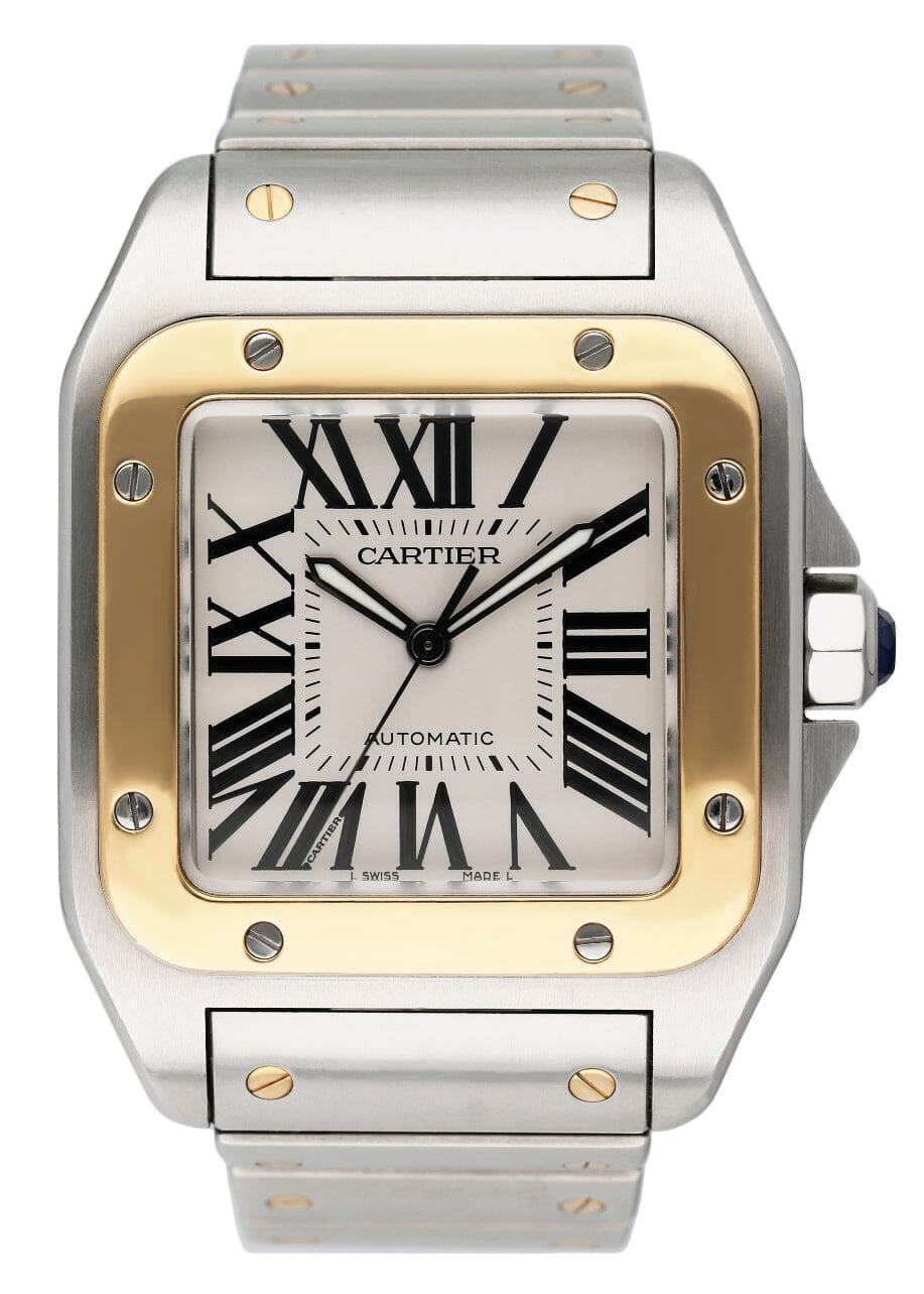 Cartier Santos 100 W20076X8 Stainless steel Silver 2010 United