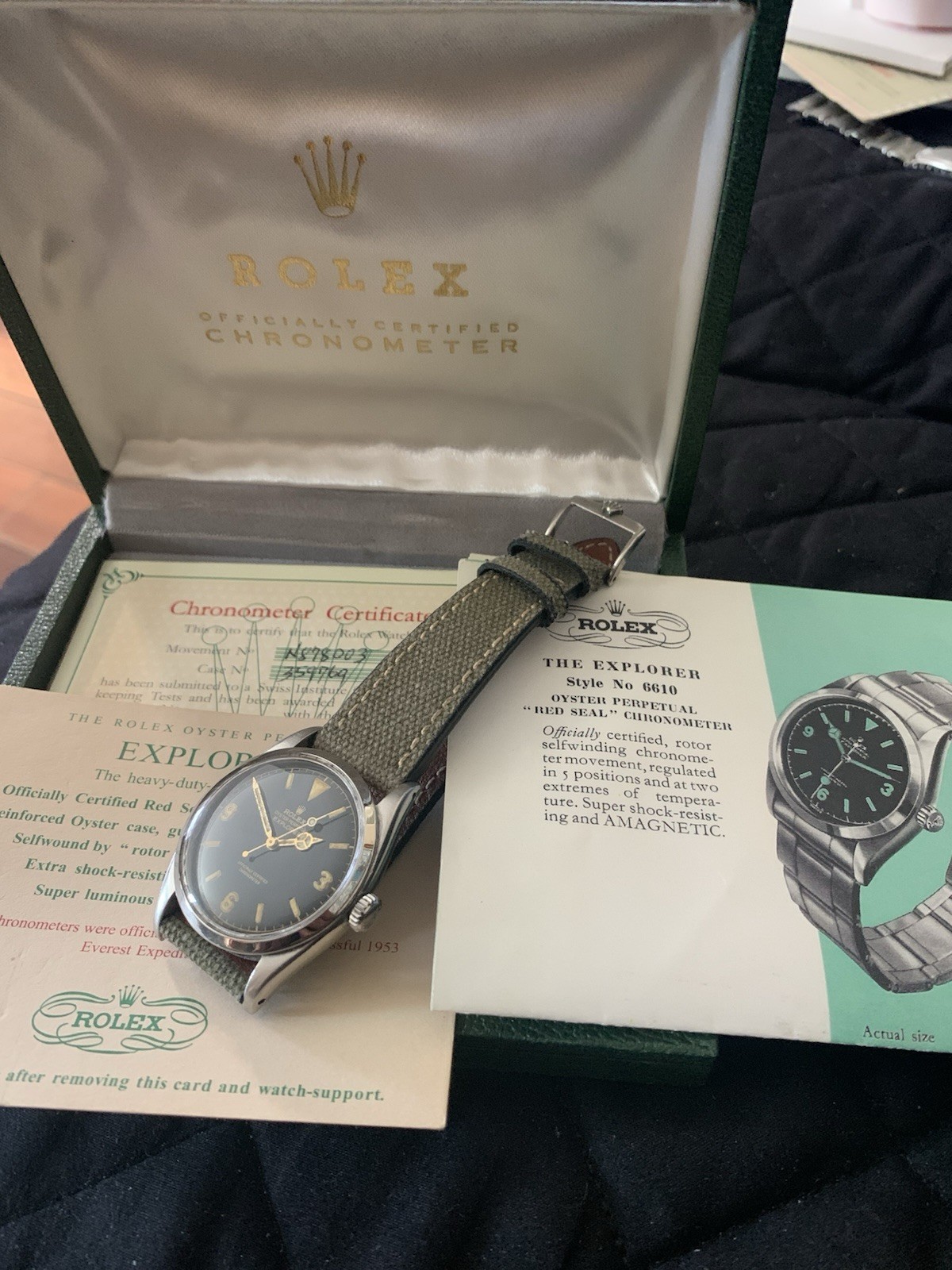 Rolex Explorer I 114270-0001 Stainless steel Black 2009 Italy