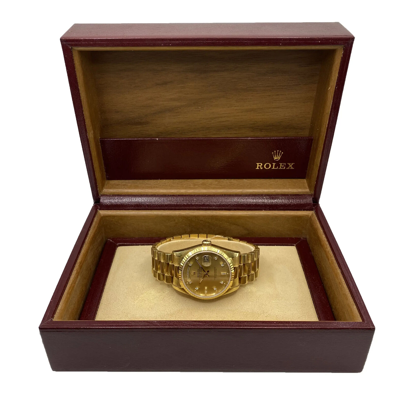 Rolex Day-Date 36 128328 Yellow gold Turquoise United States