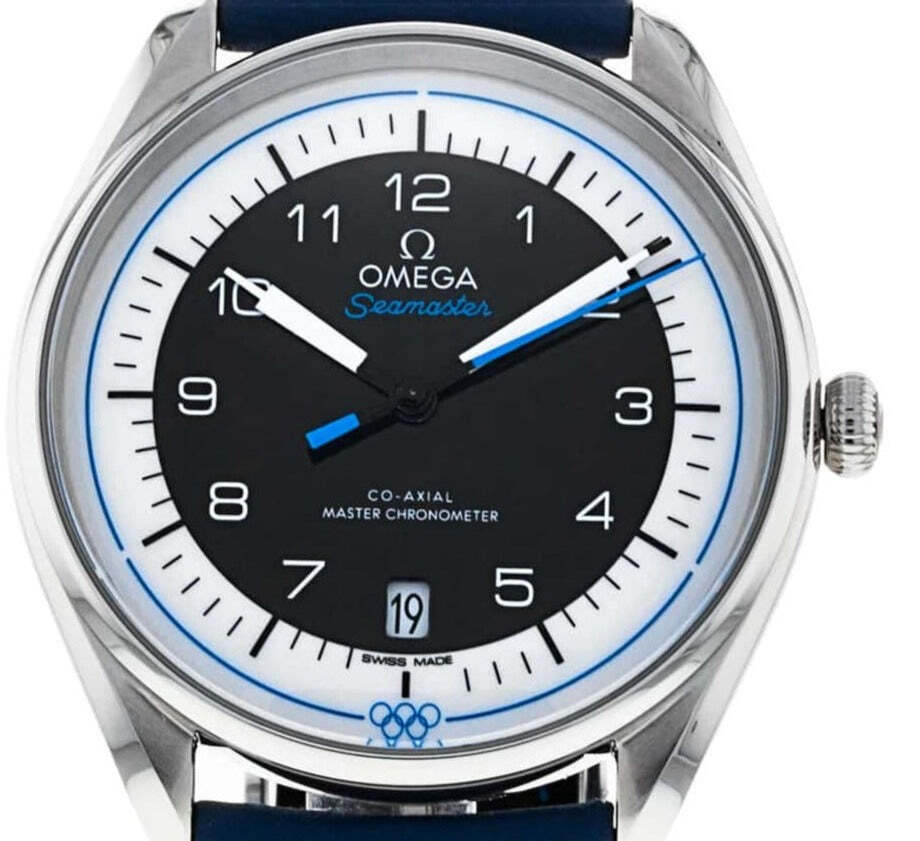 sararaです☻ Omega Seamaster 2411.80 Yellow gold Blue Japan | Dealer | EveryWatch