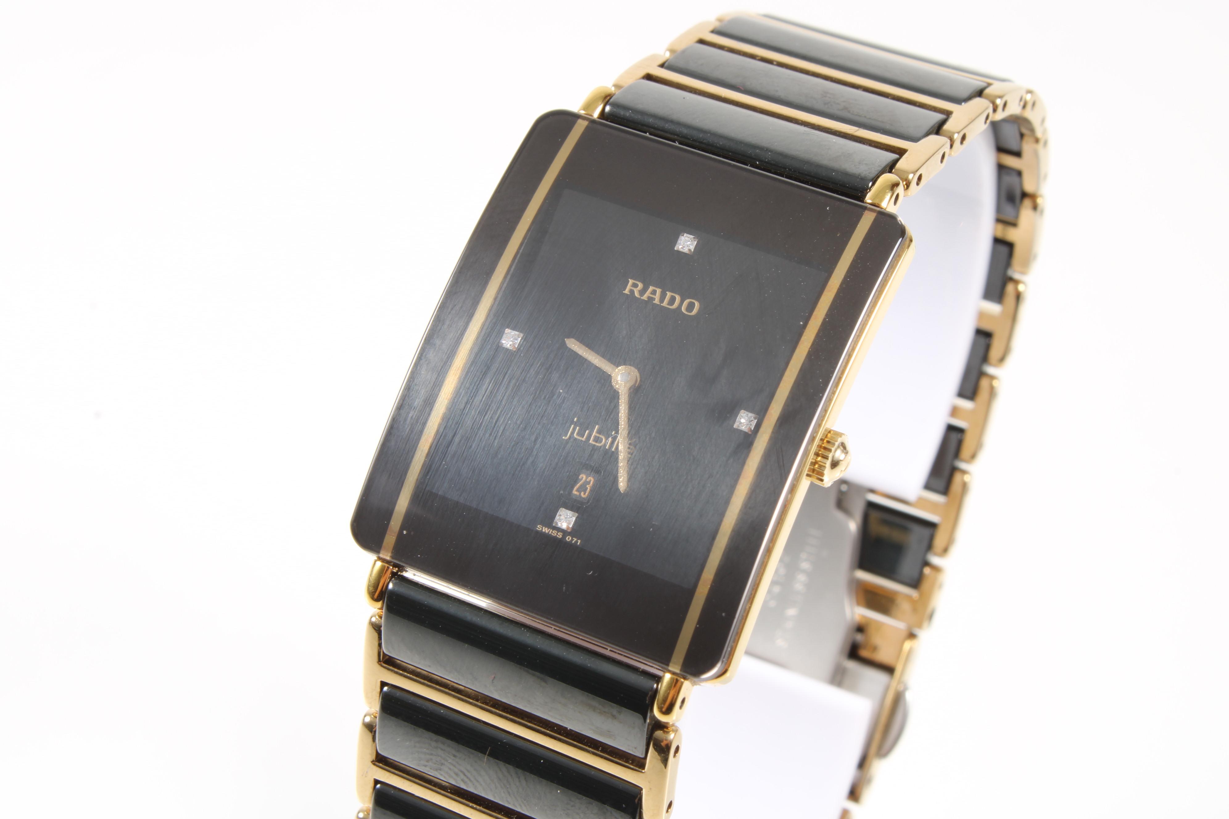 Rado Jubilé Ceramic and Stainless steel Black 1996 Austria