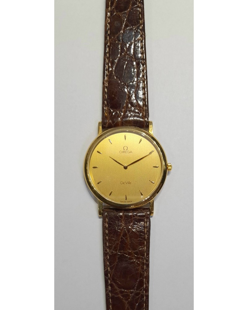 Omega De Ville 73001140 18 kt gold air Italy Dealer EveryWatch