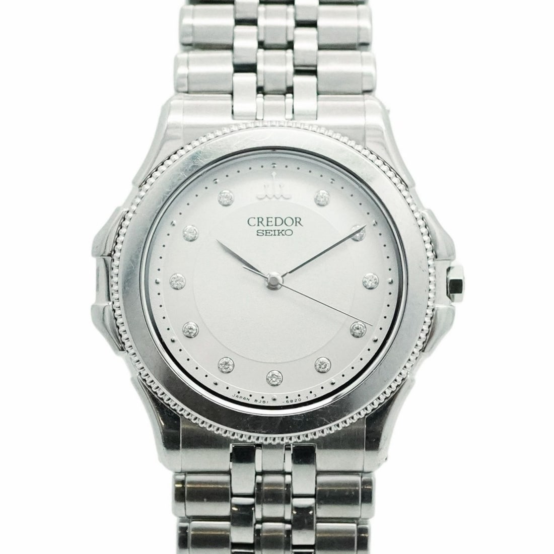 Seiko Credor GCAR977/8J81-0AS0 Stainless steel Blue Japan