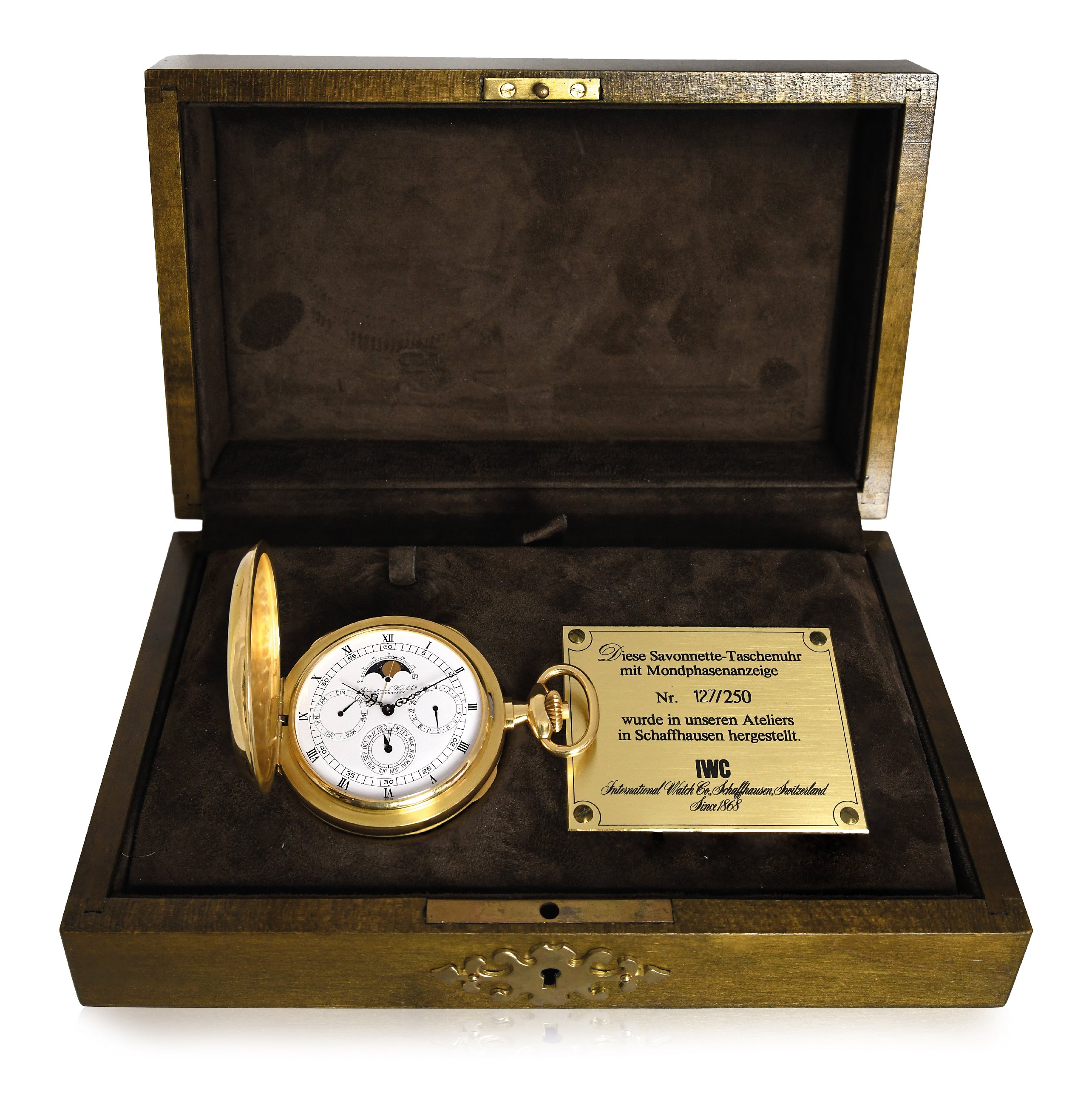 Iwc Taschenuhr Taschenuhr Savonette Gold Iwc Taschenuhr Gold