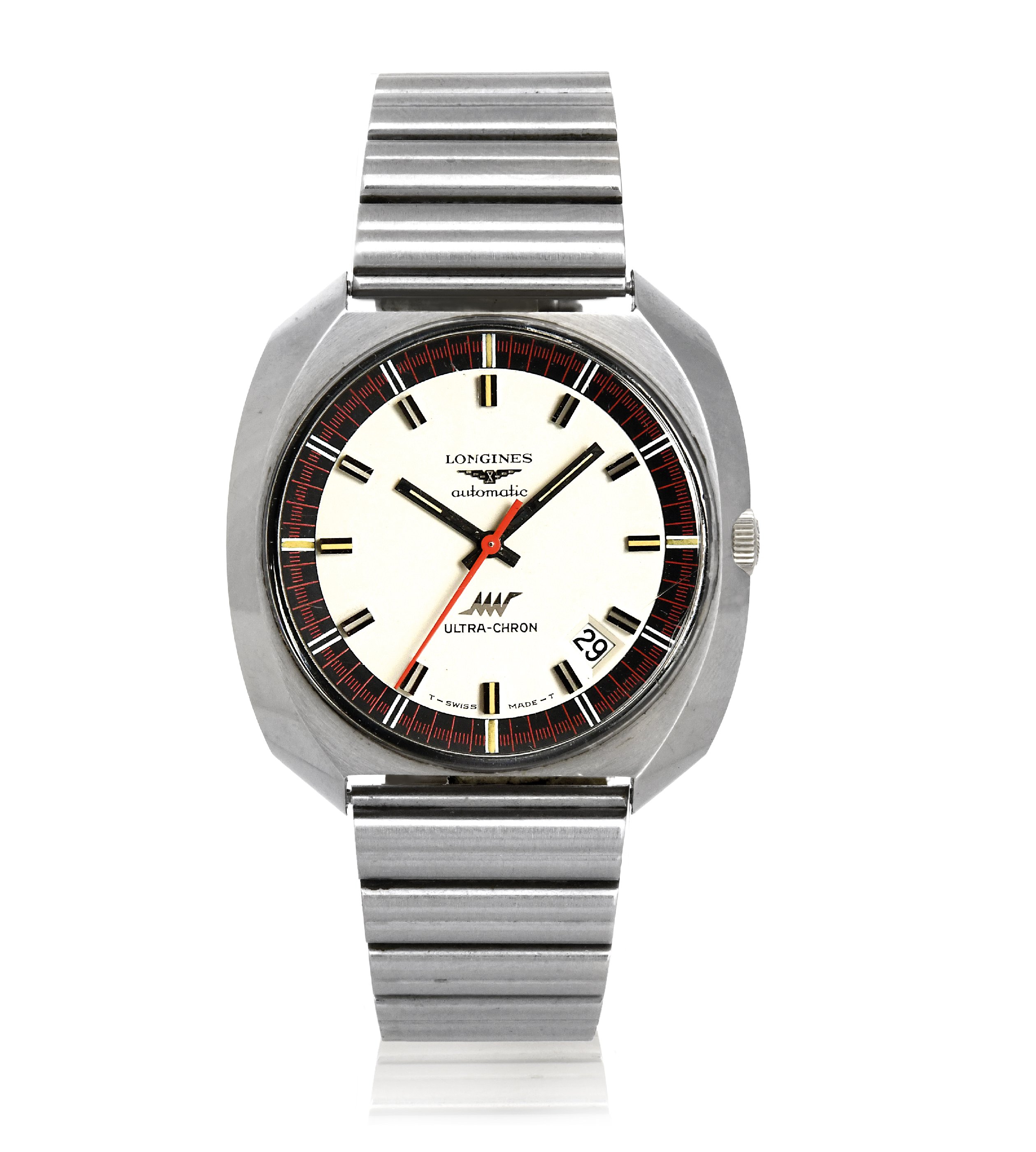 Longines Ultra-Chron 8228-1 Stainless steel White 1960 Italy