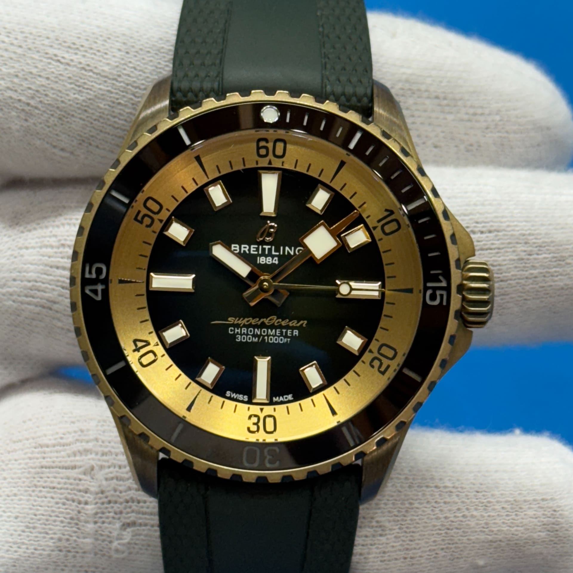 Breitling Superocean N17375201L1S1 Bronze Green 2023 United States