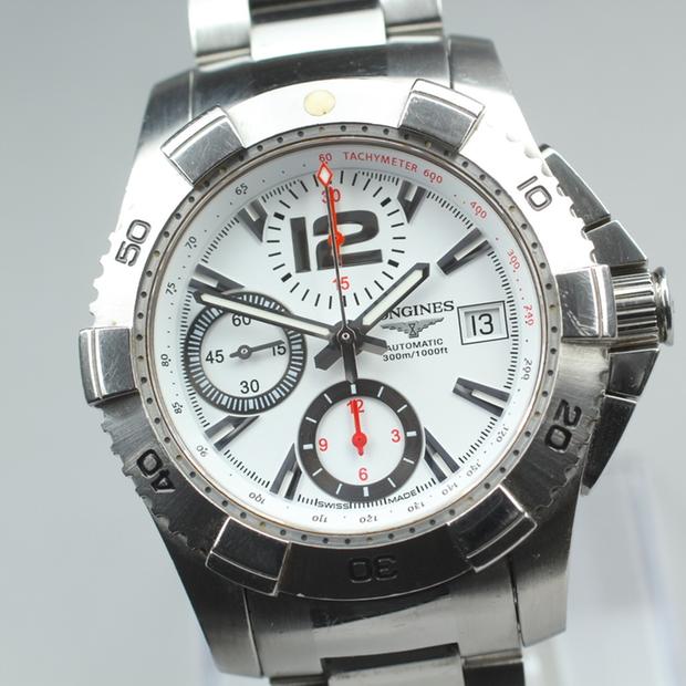Longines HydroConquest L3.651.4 Stainless steel White Japan