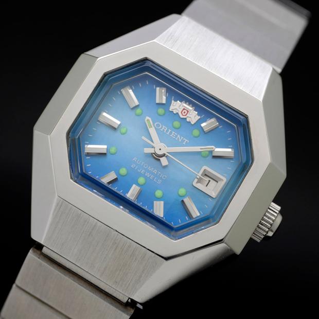 Orient 497754-41 Stainless steel Blue 1970 | Dealer | EveryWatch