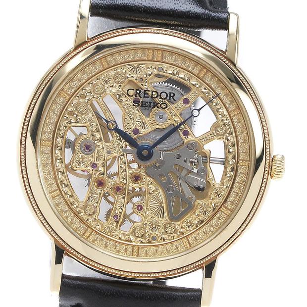 Credor Signo GBBD998 Yellow gold Skeletonized Japan | Dealer