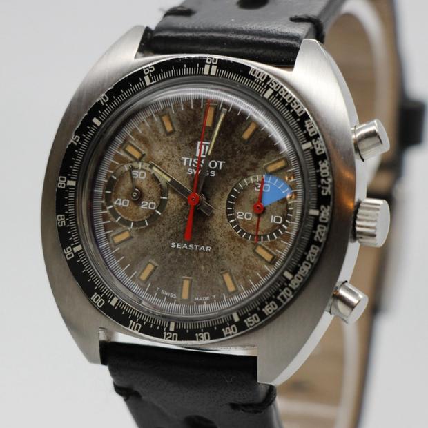 Tissot Seastar 40520-1 Stainless steel Brown 1970 Denmark | Dealer
