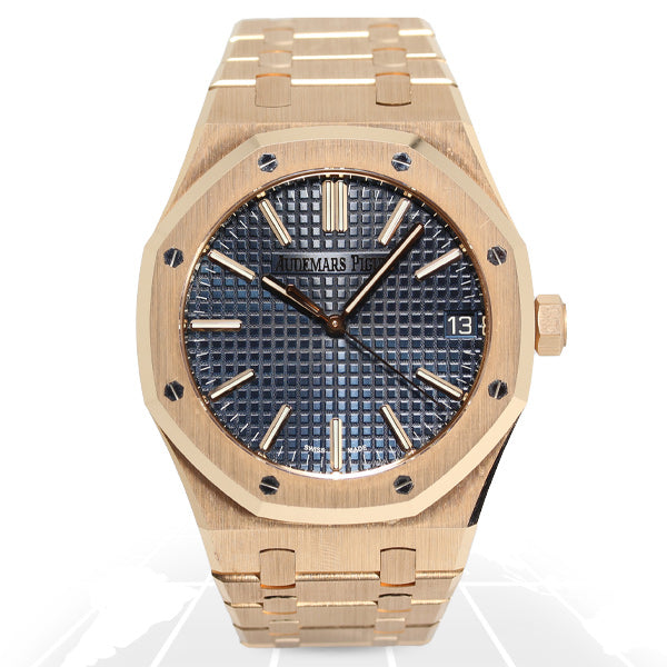 Audemars Piguet Royal Oak 15510OR.OO.1320OR.01 Rose gold Blue 2023