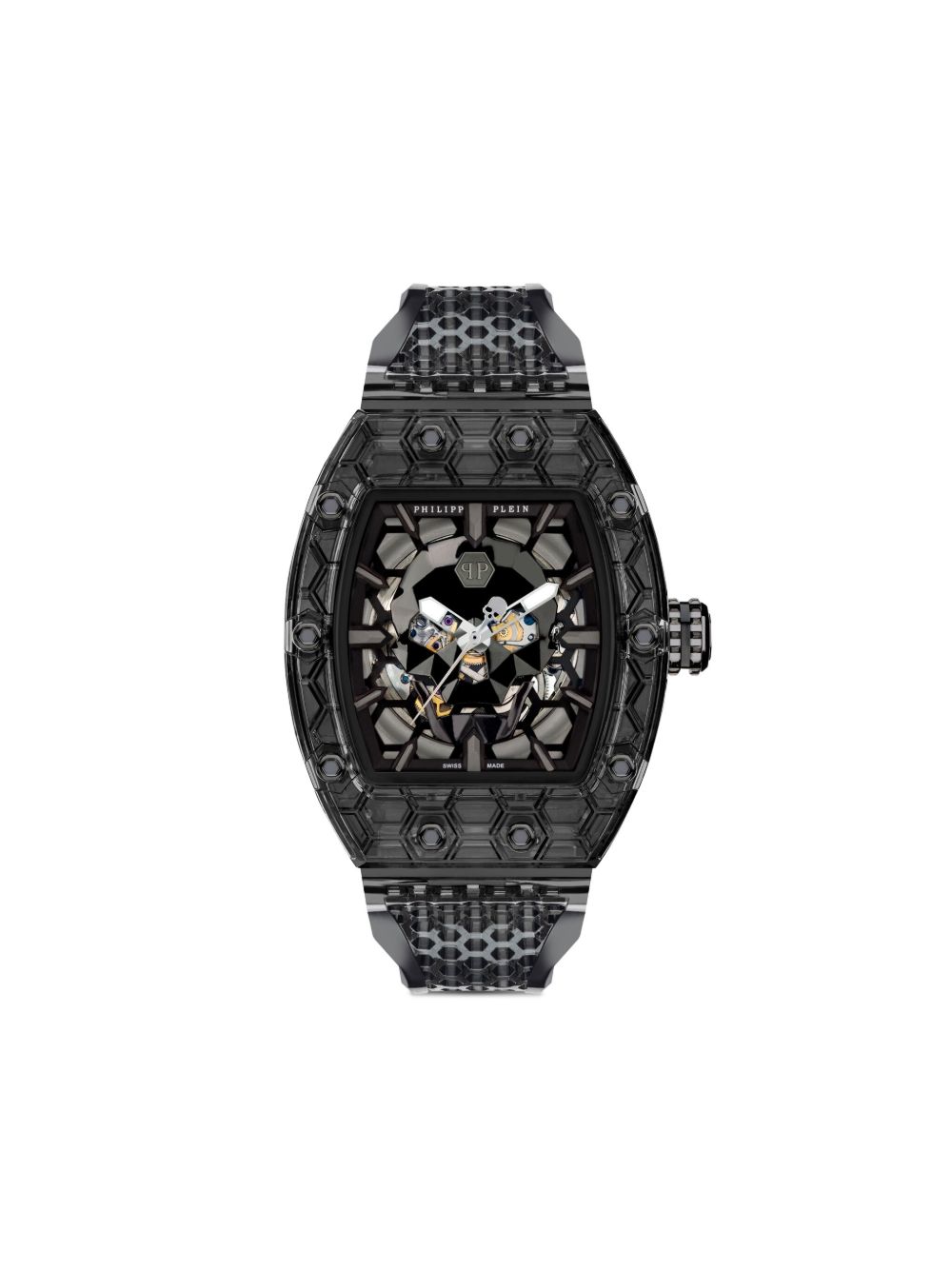 Philipp Plein Crypto King CRY$TAL GHOST 20056271-17 Stainless steel  translucent | Dealer | EveryWatch