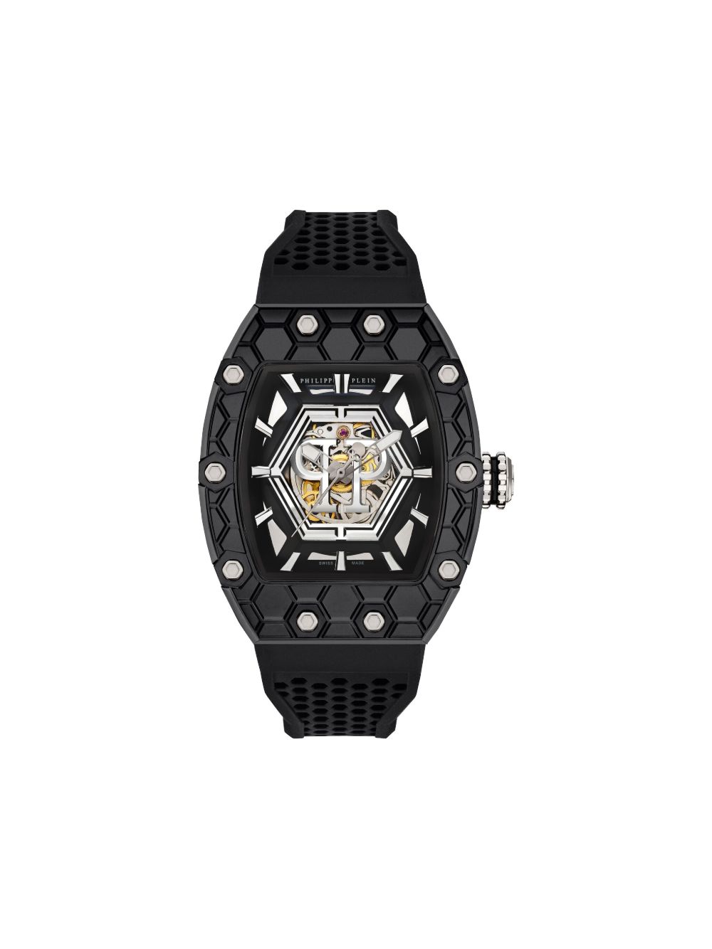 Philipp Plein Crypto King Stainless steel Black and Red United States |  Dealer | EveryWatch