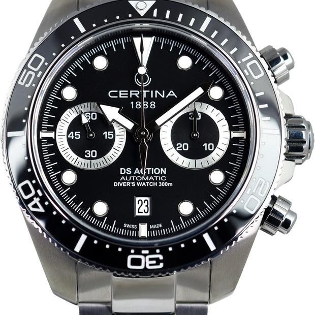 Certina DS Action C032.827.11.051.00 Stainless steel Black 2024