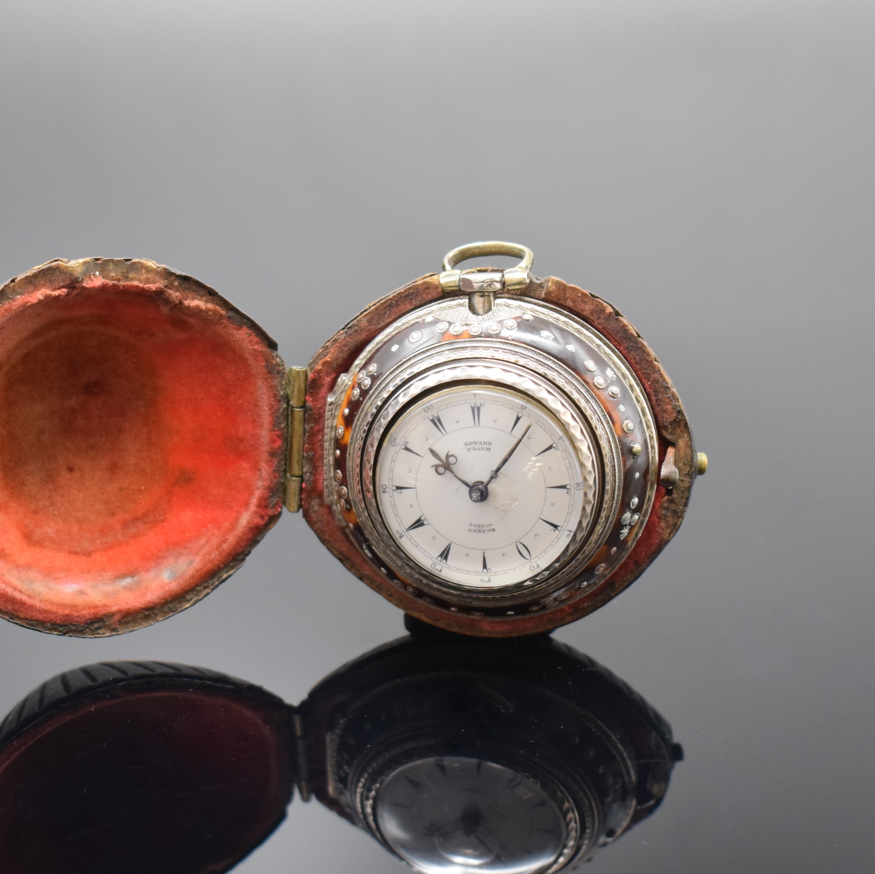 Edward Prior Silver White 1875 Fine Clocks, Barometers and