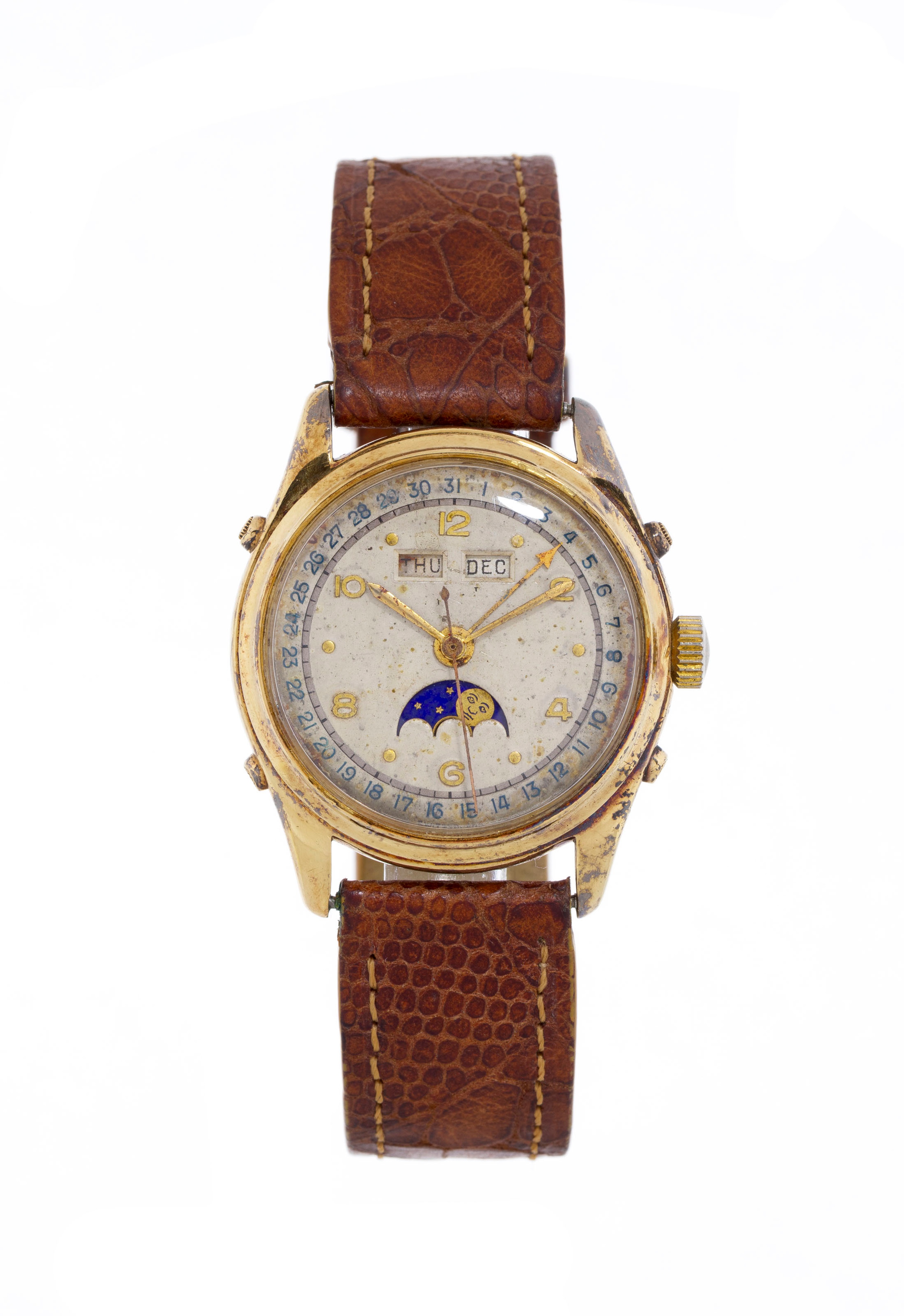 Juvenia Yellow gold Cream 1950 MONTRES BIJOUX JEWELRY