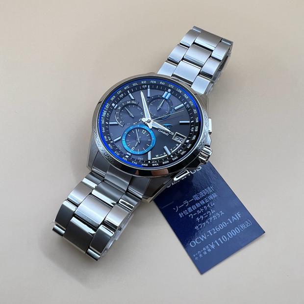 Casio Oceanus OCW-T2600-1AJF Titanium Black | Dealer | EveryWatch