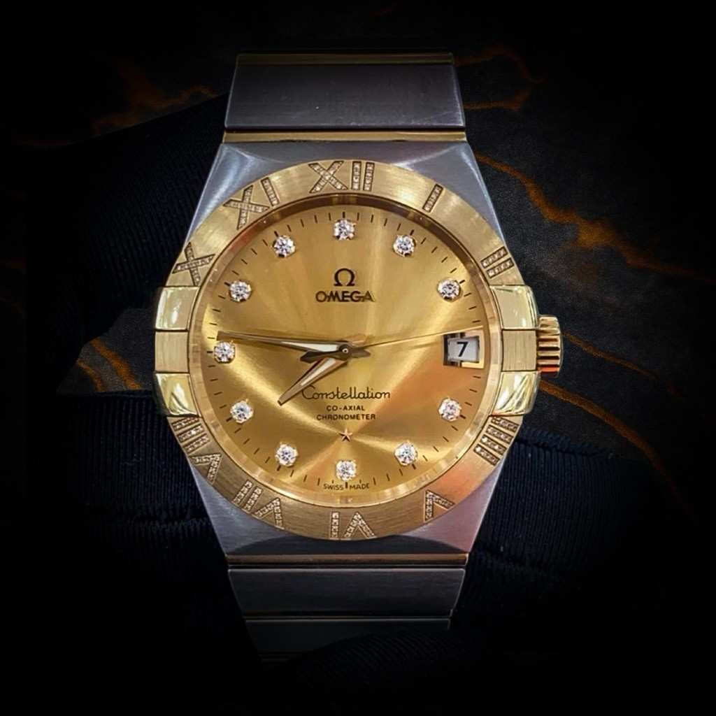 【訳あり品】OMEGA Constellation Omega Constellation 2699 Yellow gold Golden 1955 | Important