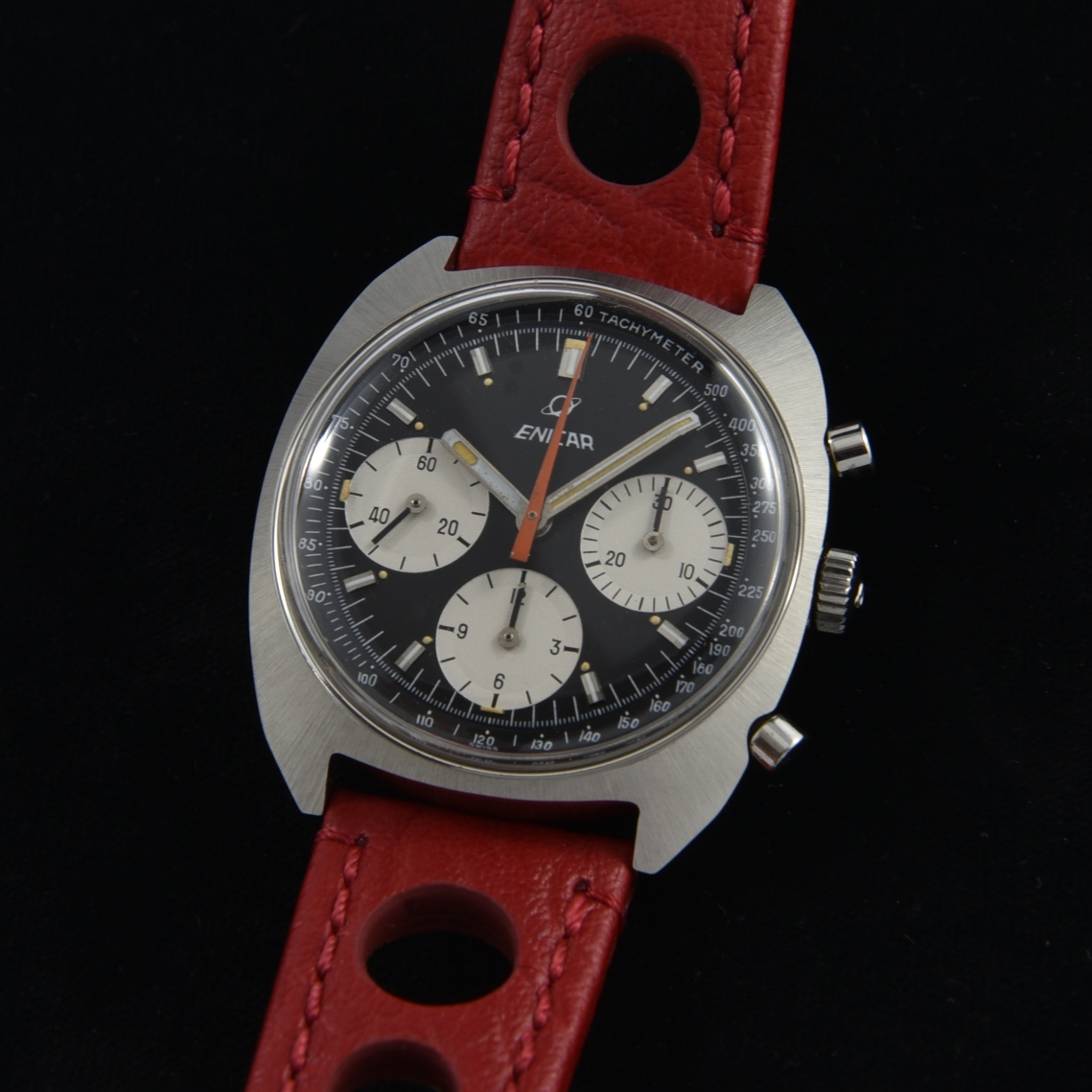 Enicar Valjoux 72 Chronograph Gerhard Mitter | Dealer | EveryWatch