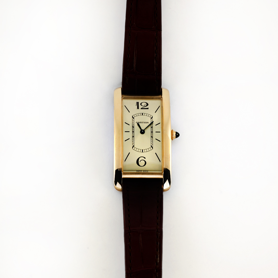 Cartier Ellipse Yellow gold White 1980 | Collector's Watches