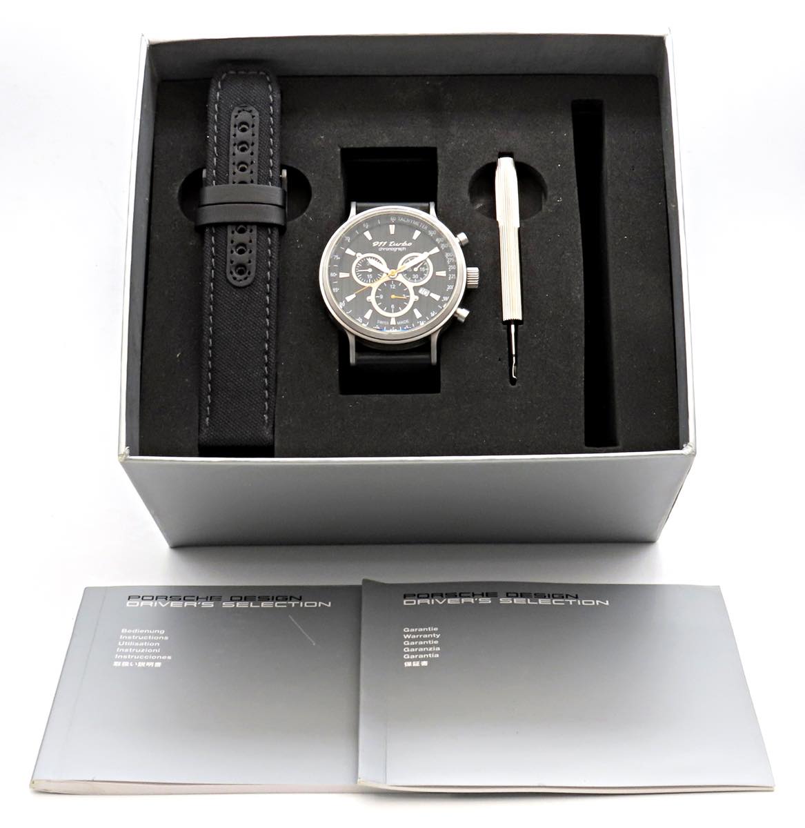 911 Turbo Orologio Porsche Porsche Design 911 Turbo Stainless