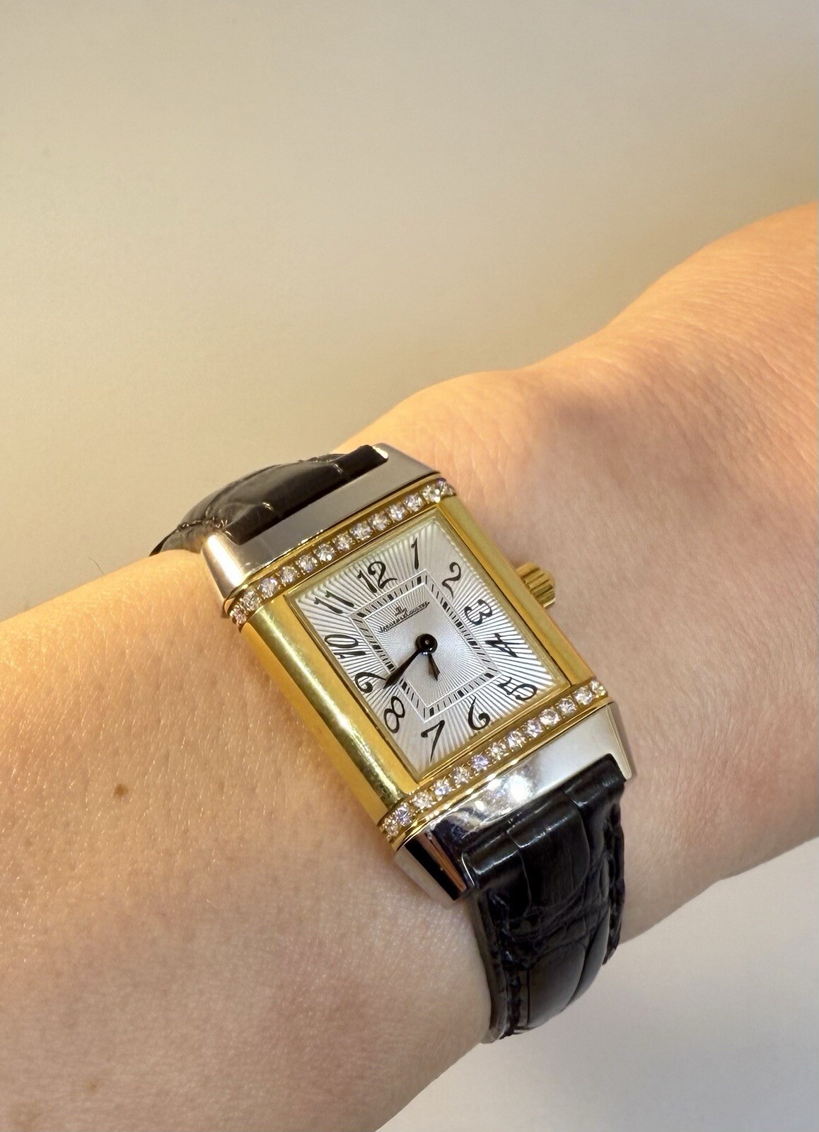 Jaeger-LeCoultre 14140 21 Yellow gold Black 1982 Netherlands