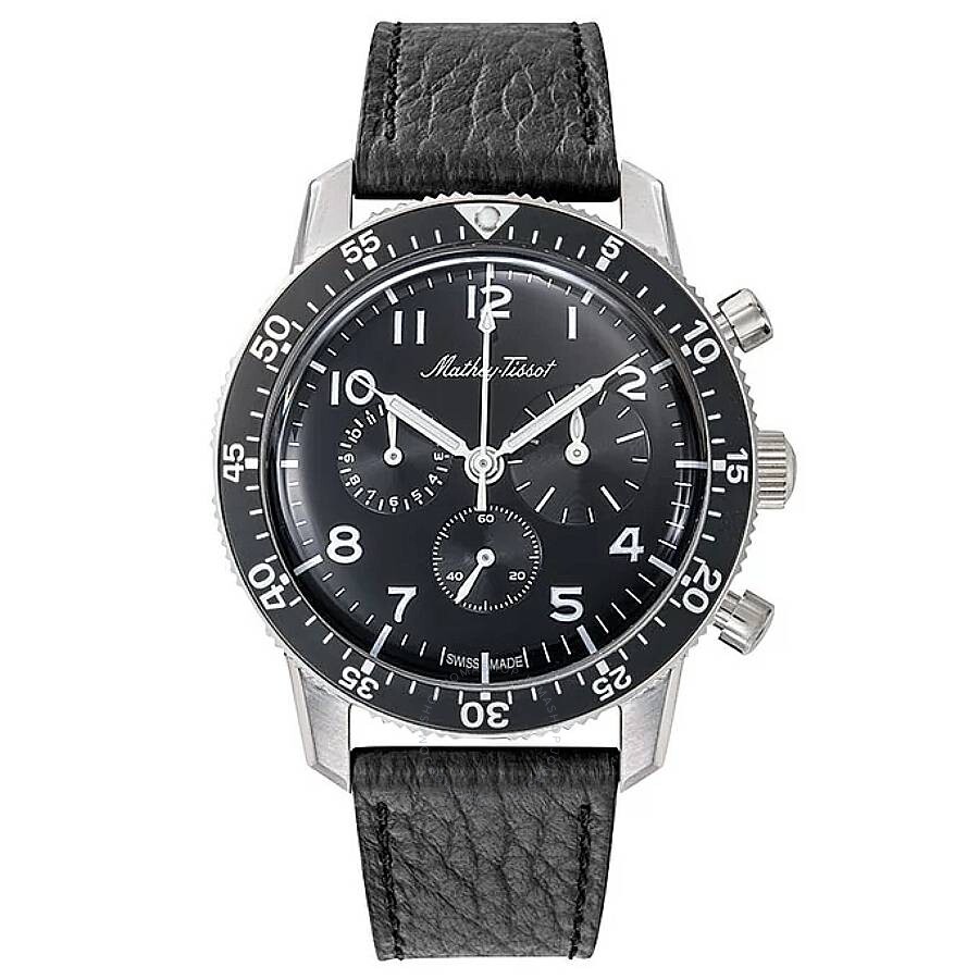 Mathey-Tissot 1968 H1968N Stainless steel Black | Dealer | EveryWatch