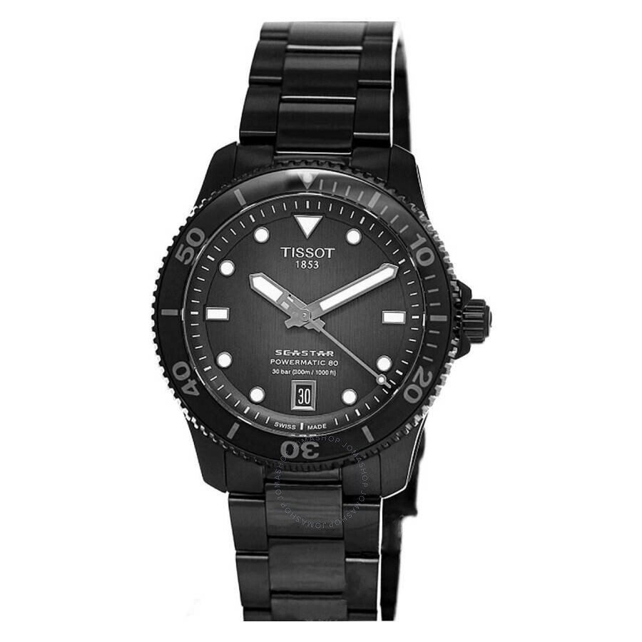 TISSOT SEASTAR ティソ シースター T120417A ブラック Tissot Seastar 1000 T120417A Stainless steel Black Germany