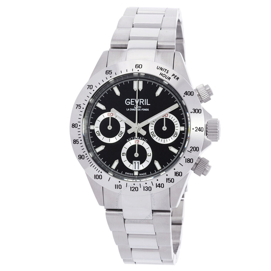 Gevril New Amsterdam 44607B Stainless steel Black | Dealer