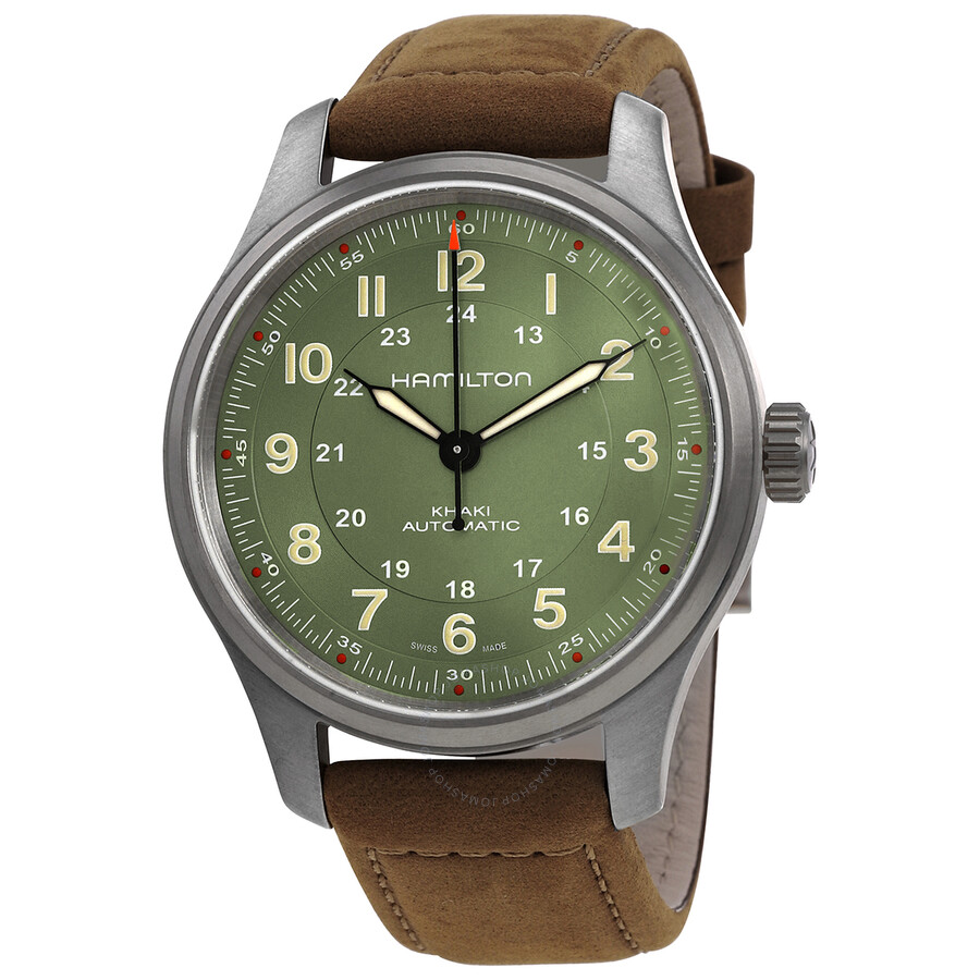 Hamilton Khaki Field H70545560 Titanium Green | Dealer | EveryWatch