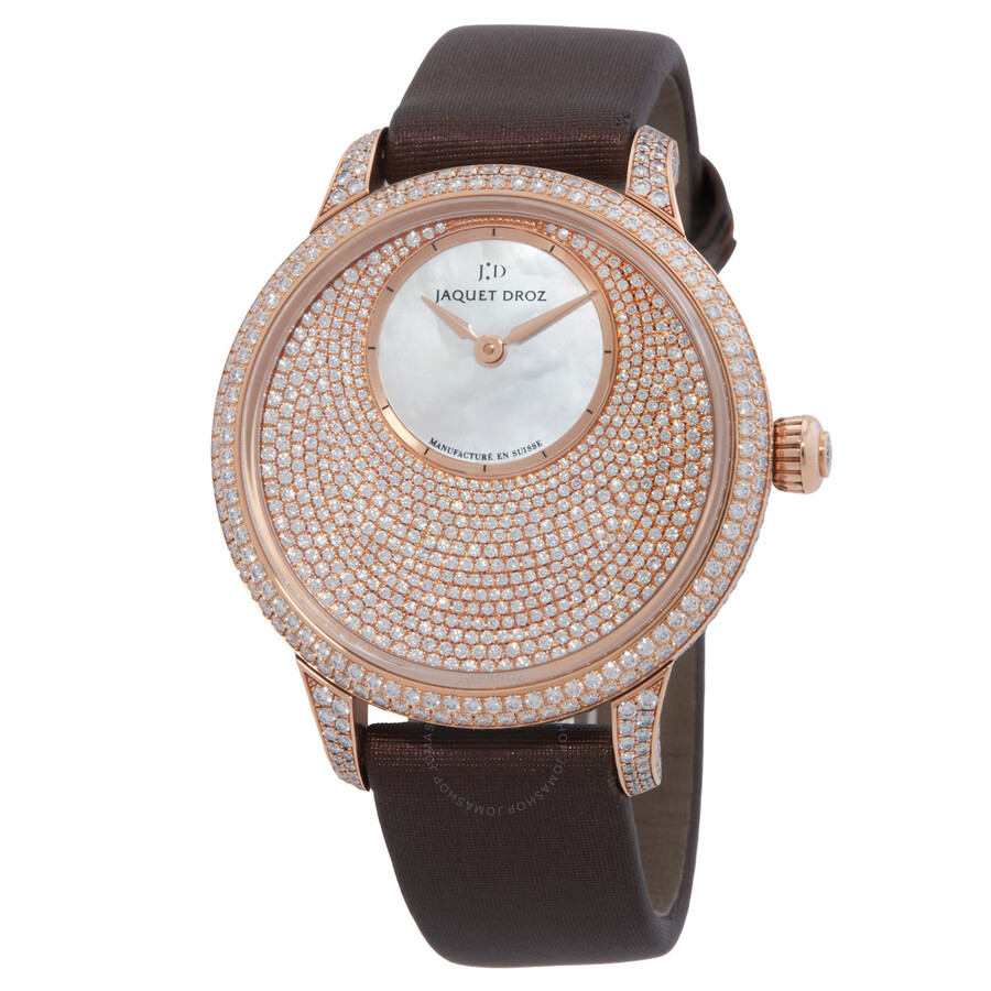 Jaquet Droz Petite Heure Minute J005003220 Rose gold White and