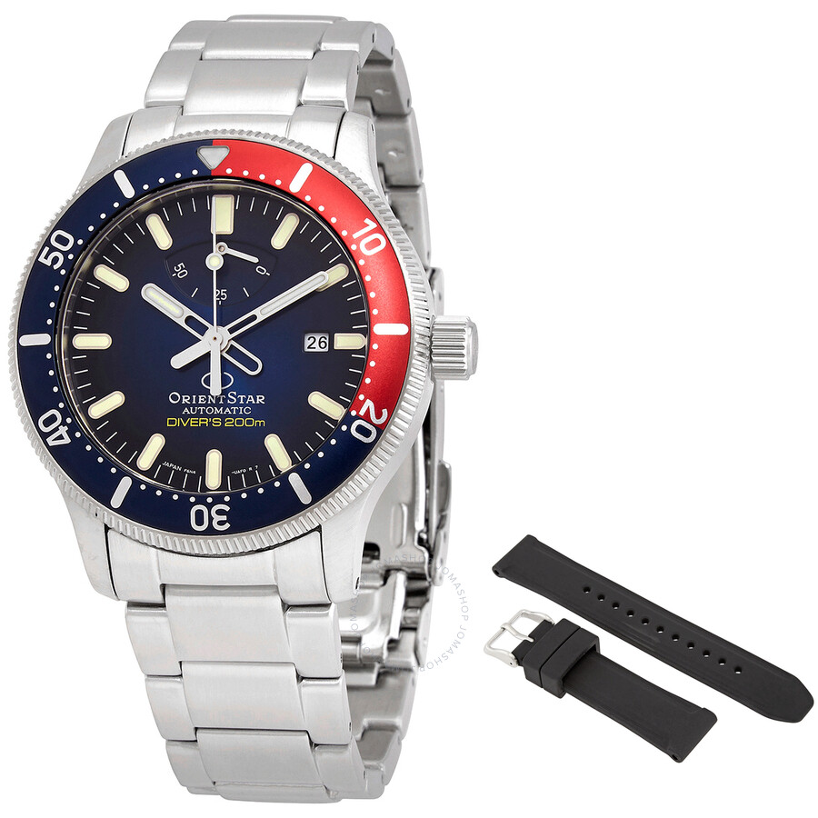 Orient Star Classic Semi Skeleton RK-AT0203L Stainless steel pale