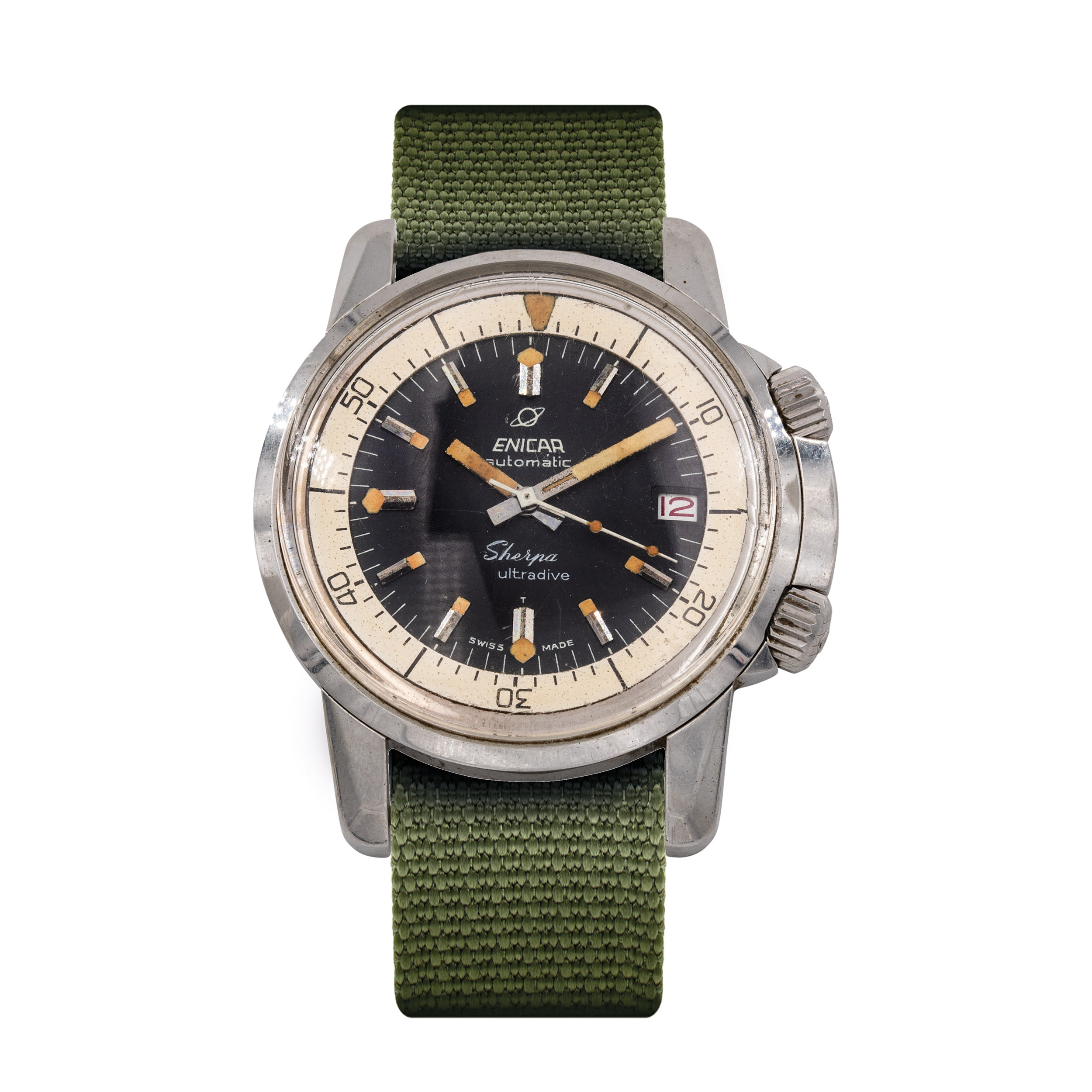 Enicar Sherpa Jet 33 126/002 Stainless steel Silver 1960 Dealer