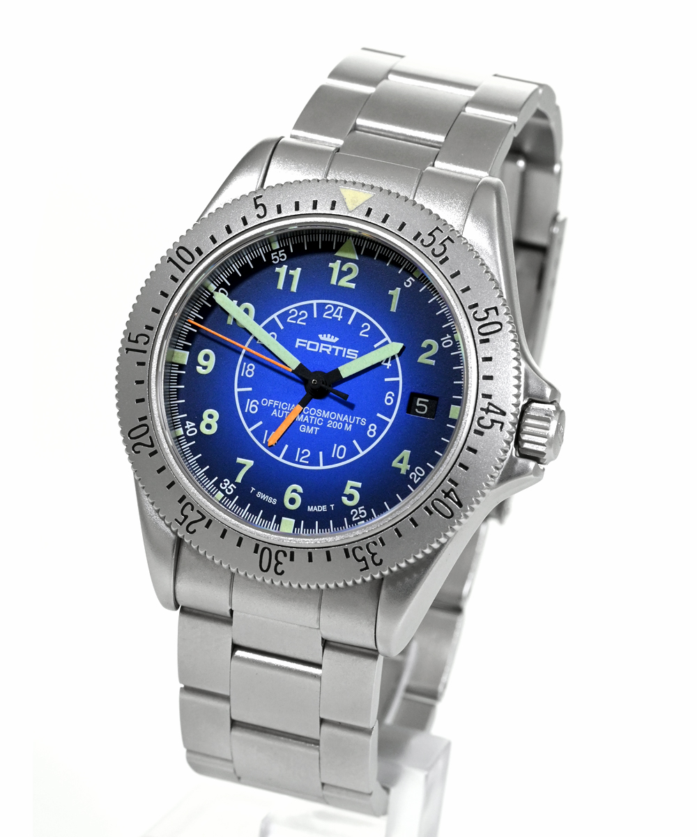1/6 ドゥンファン ミュージック ゴッデス ブルー ver. 6918 Fortis Official Cosmonauts 611.22.15 Stainless steel Blue 1997