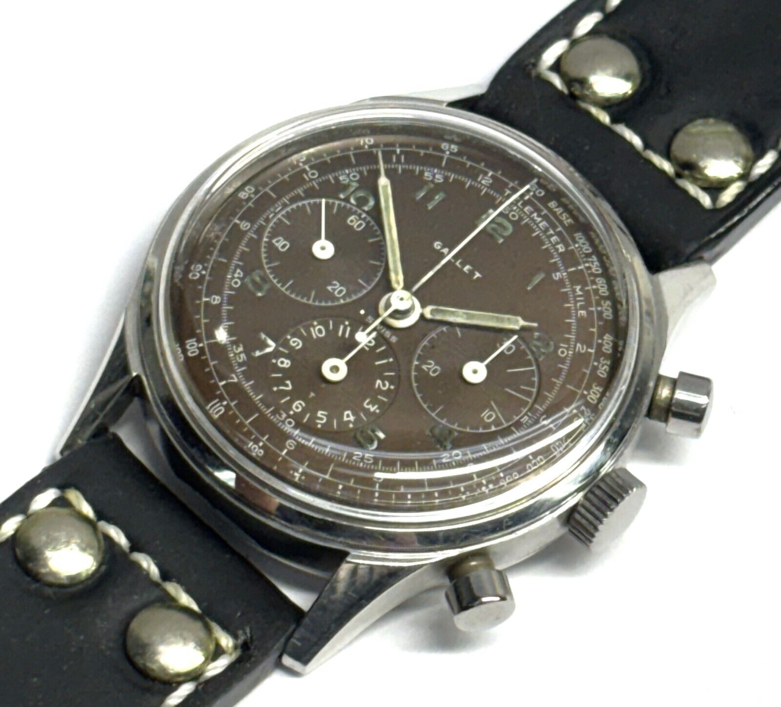 Gallet Multichron Jim Clark 4068 Brown United States Dealer