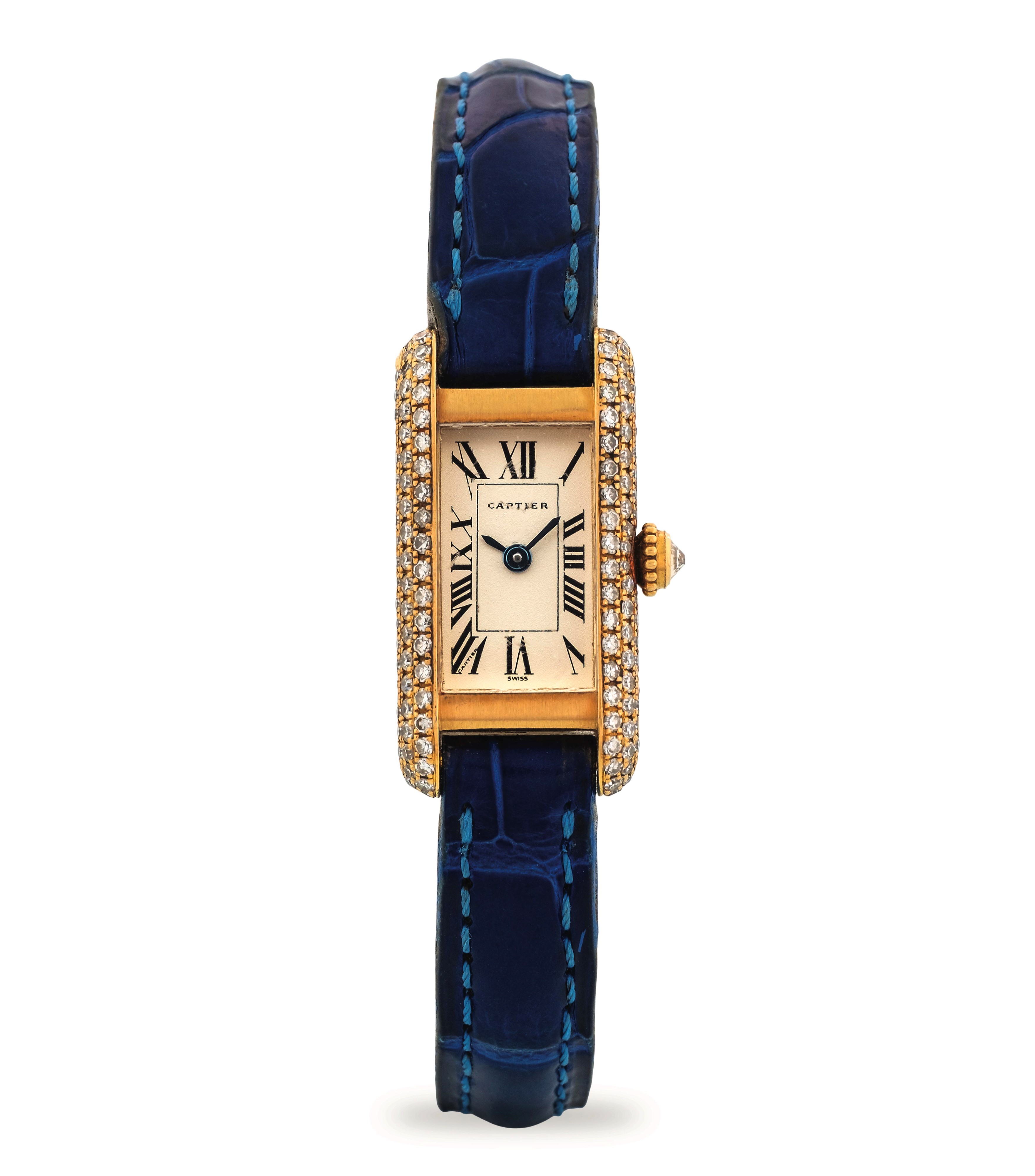 Cartier 0855 Yellow gold Silver 1990 | Important Modern
