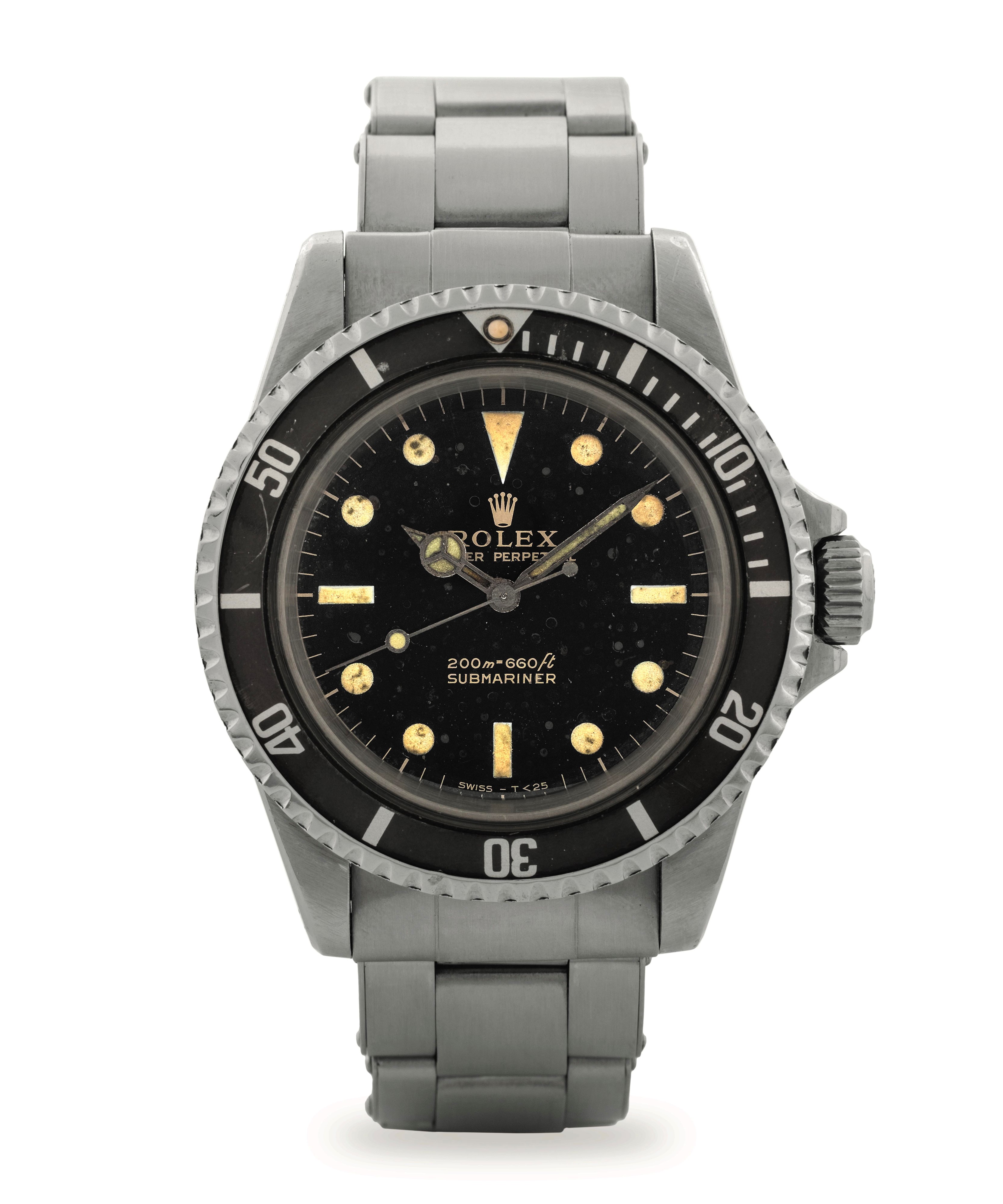 Rolex Submariner 5513 Stainless steel Black 1980 The Art of